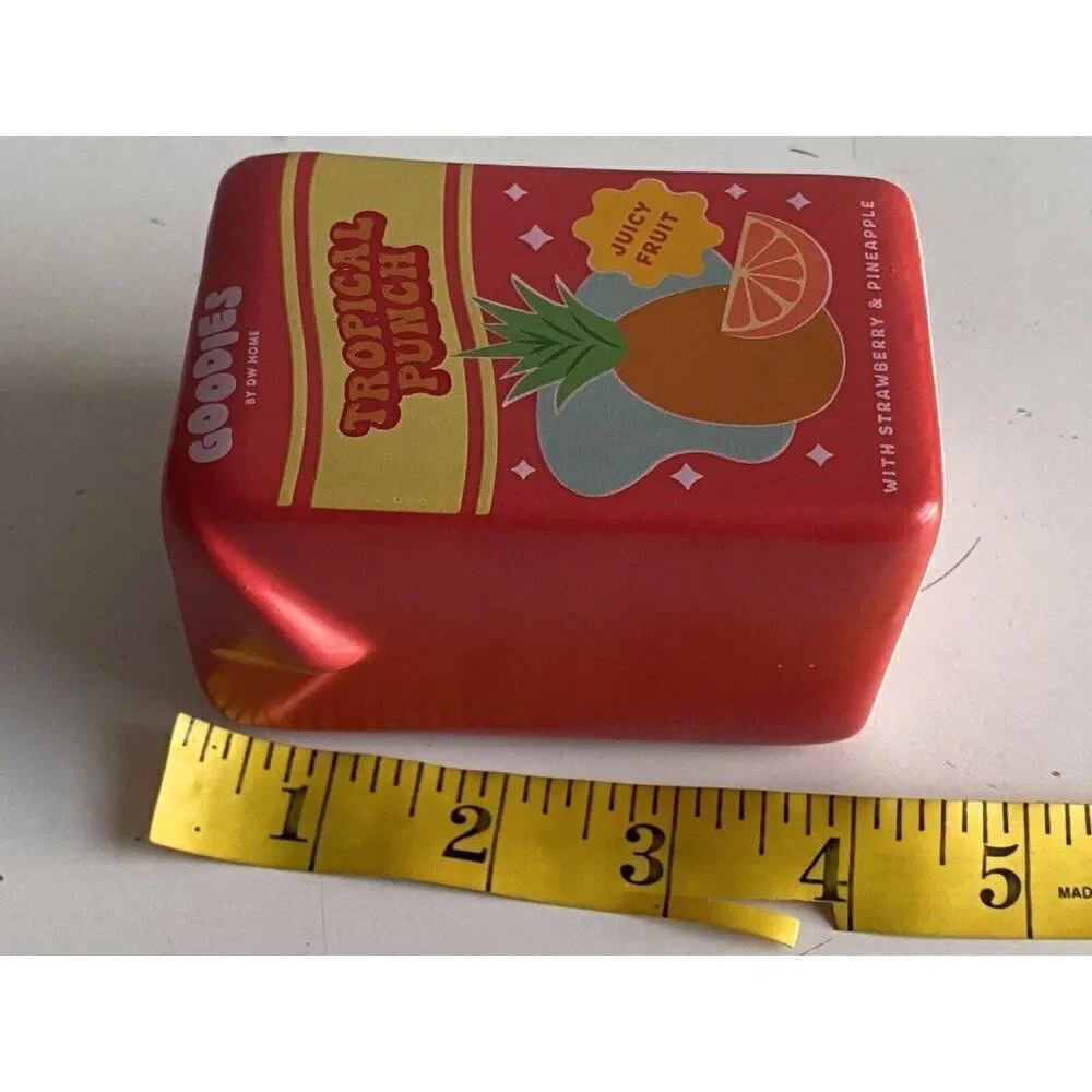 DW Home Goodies Tropical‎ Punch Scented Candle 7 Oz Strawberry Pineapple NEW